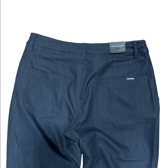 Tahari Trouser black pant 12/32 New with tag - Picture 7 of 9